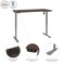 Bestar Bestar Upstand 30” x 60” Standing Desk in antigua 175869-000052 - alternate 2